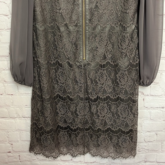 Eliza J Lace Overlay Mini Dress - Picture 9 of 14